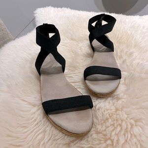 Charleston Shoe Co. Easton Sandals Black